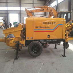 混凝土攪拌拖泵 安徽太湖制造，全國泵送服務網絡全覆蓋